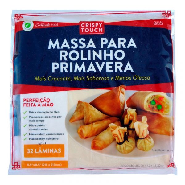 Massa Harumaki Crispy 32 folhas