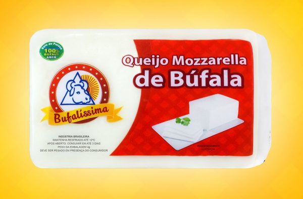 Queijo Mozzarella de Búfala Bufalíssima 3kg.