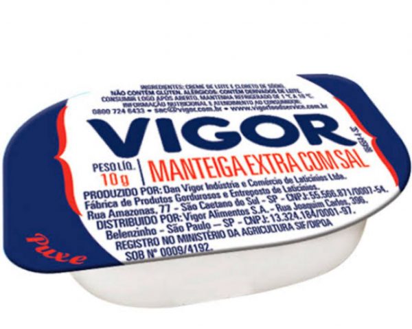 Blíster Manteiga Extra Vigor 10g