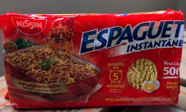 Macarrão instantâneo Nissin 500g