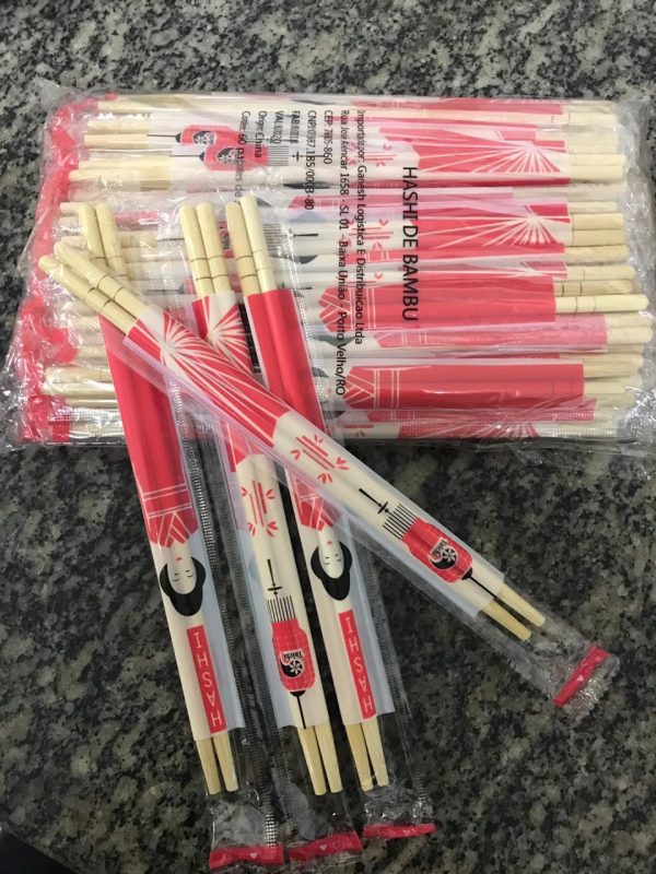 Hashi de Bambu 100 pares