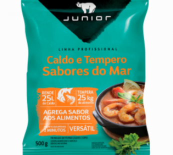 Caldo e Tempero Sabores do Mar Junior 500g