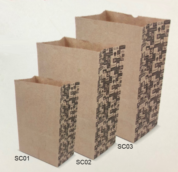 Saco Kraft para delivery 200un - Imagem 3